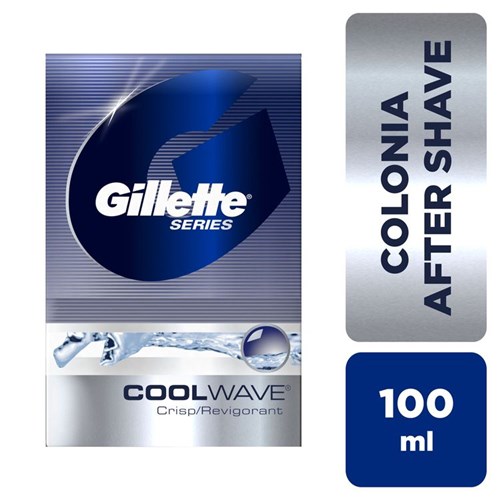 Loción After Shave Gillette Cool Wave, 100 Cc