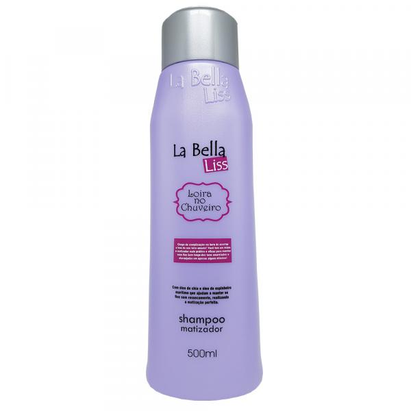 Loira no Chuveiro La Bella Liss Shampoo Matizador 500ml