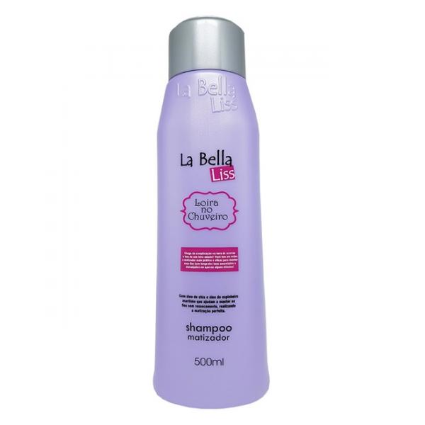 Loira no Chuveiro La Bella Liss Shampoo Matizador 500ml