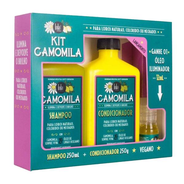 Lola Cosmetics Camomila Kit 3 Produtos 250g