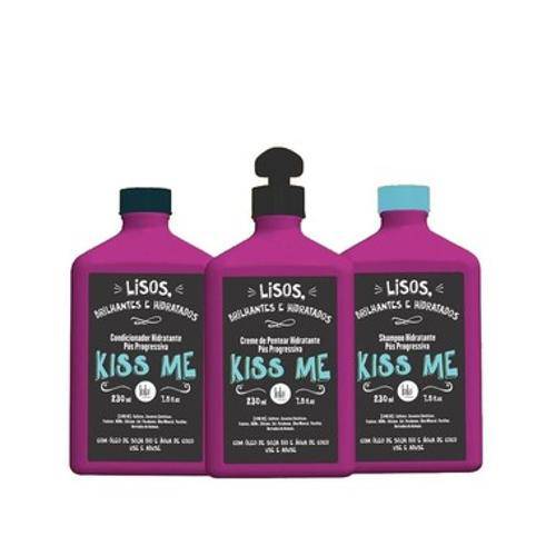 Lola Cosmetics - Kit Kiss me Pós-Progressiva (Shampoo, Condicionador, Creme de Pentear) 250ml