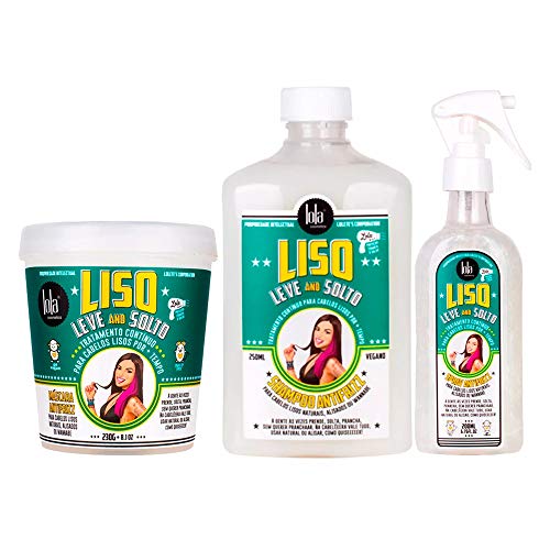 Lola Cosmetics Kit Liso, Leve And Solto 3 Itens