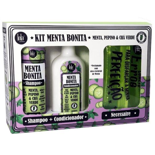 Lola Cosmetics Kit Menta Bonita (3 Itens)