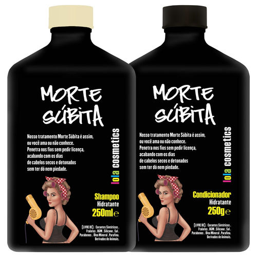 Lola Cosmetics Kit Morte Súbita Shampoo 250ml + Condicionador 250g