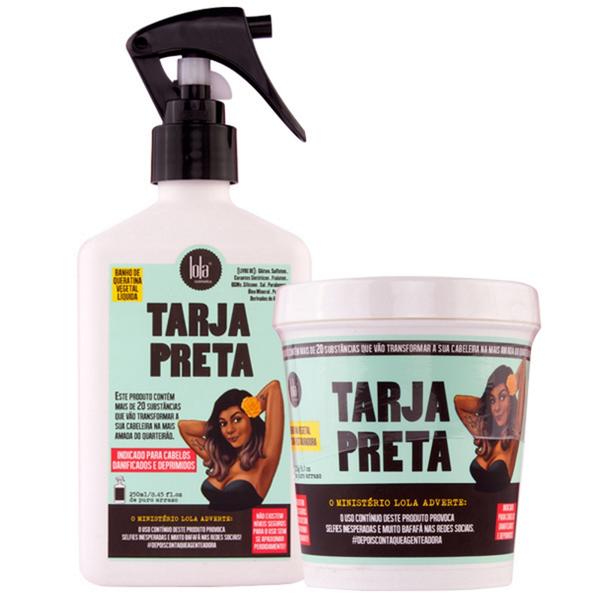 Lola Cosmetics Kit Tarja Preta Queratina Vegetal (2 Produtos)