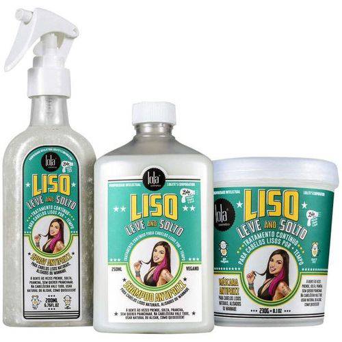 Lola Cosmetics Liso, Leve And Solto Kit (3 Itens)