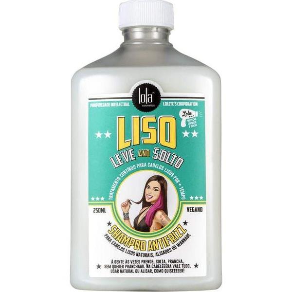 Lola Cosmetics Liso, Leve And Solto Shampoo Antifrizz 250ml