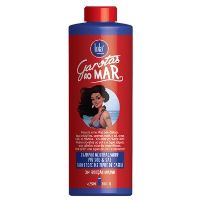 Lola Cosmetics Pós Sol & Sal Garotas ao Mar - Shampoo Neutralizador 230ml