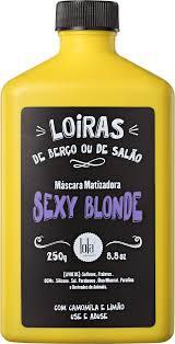 Lola Cosmetics - Sexy Blonde Máscara Matizadora 250g - Lola Cosmétics