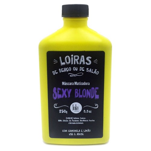 Lola Cosmetics - Sexy Blonde Máscara Matizadora 250G