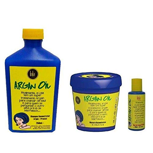 Lola Kit de Tratamento Argan Oil/pracaxi - 3 Passos