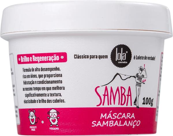Lola Samba Máscara Sambalanço 100g - Lola Cosmétics