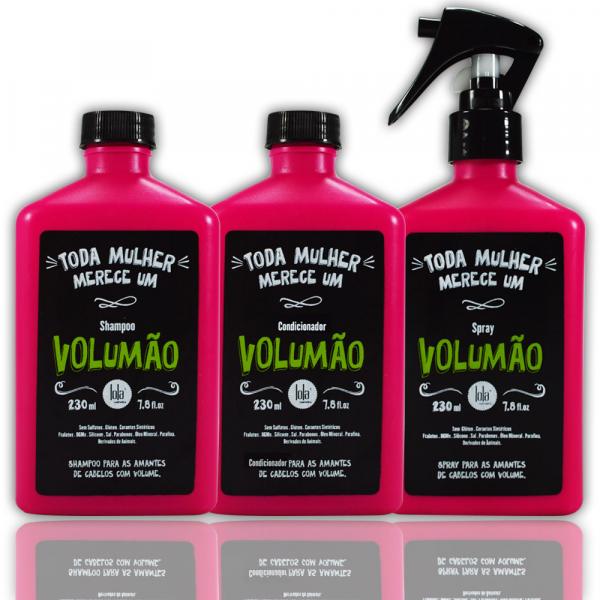Lola Volumão Kit Shampoo, Condicionador e Spray - 3X230ml