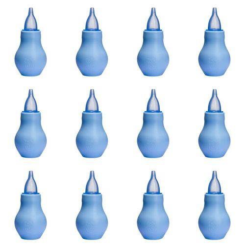 Lolly Aspirador Nasal Azul 0 a 6 Meses (kit C/12)