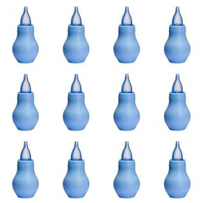 Lolly Aspirador Nasal Azul 0 a 6 Meses - Kit com 12