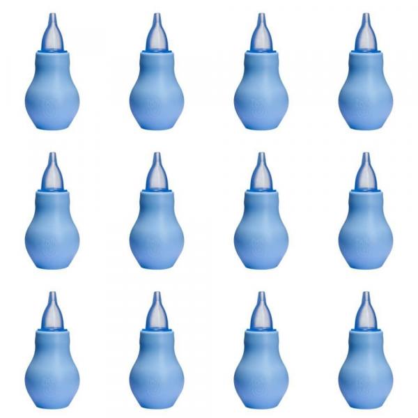 Lolly Aspirador Nasal Azul + 6 Meses (Kit C/12)