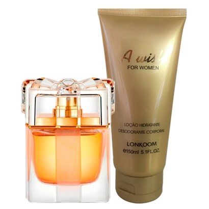 Lonkoom a Wish Kit - Eau de Parfum + Loção Corporal + Caixa Kit