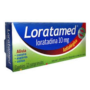 Loratamed 10mg 12 Comprimidos Cimed