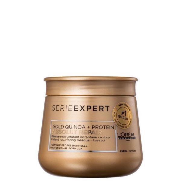 L'ORÉAL Absolut Repair Gold Quinoa - Máscara Capilar 250g - L'Oréal Profissional