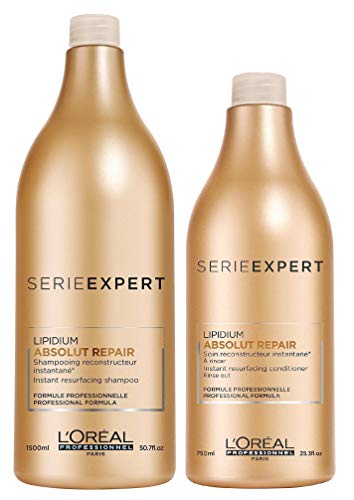 L'Oréal Absolut Repair Lipidium Shampoo (1500ml) e Condicionador (1500ml)