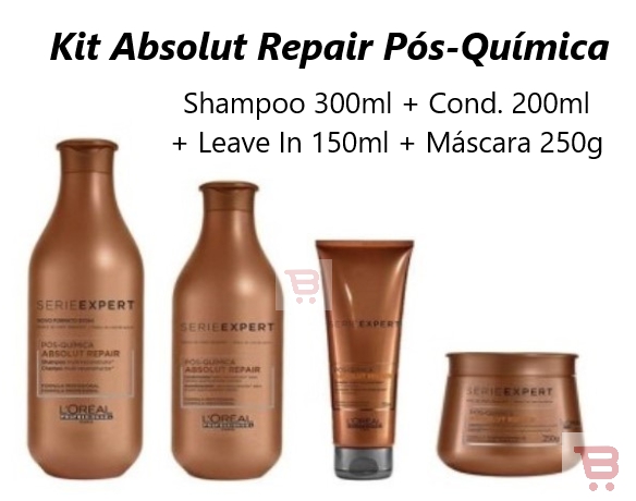Loreal Absolut Repair Pos Quimica Kit Home Care Completo