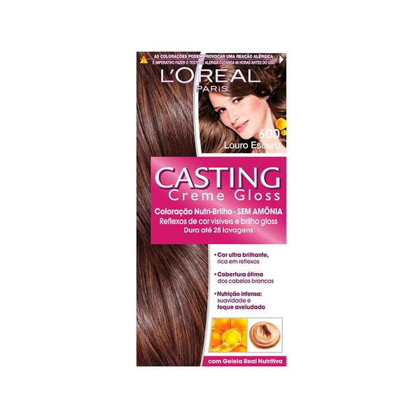 LOréal Casting Tintura Creme Gloss - 600 Louro Escuro - Loréal Paris