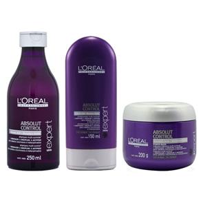 Loreal Expert Absolut Control Kit Shampoo , Condicionador e Máscara