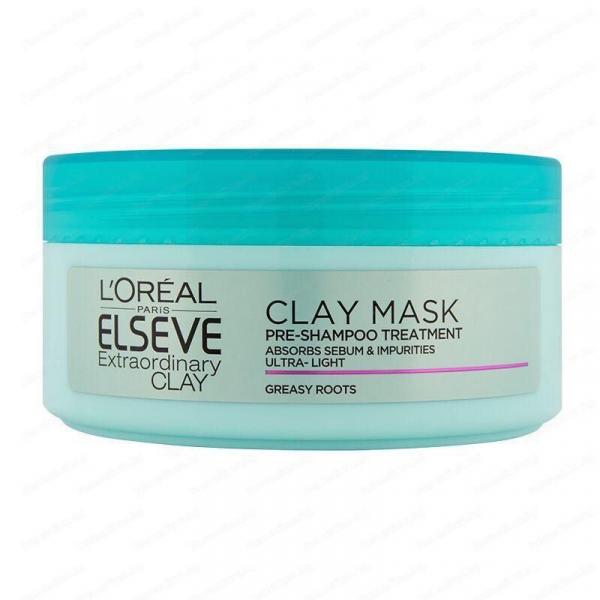Loréal Extraordinary Clay Preshampoo Máscara 150ml - L'oreal