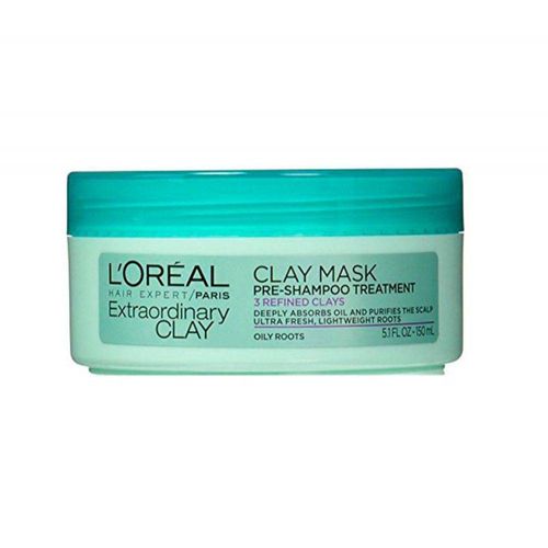 Loréal Extraordinary Clay Preshampoo Máscara