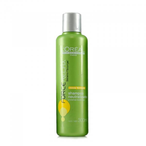 Loreal Force Relax Shampoo Neutralizante 300ml - Cabelos Relaxados ou Alisados - Loreal Professionnel