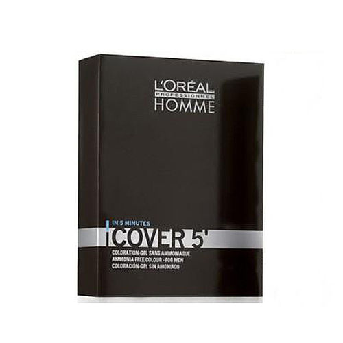 Loreal Homme Cover 5 Coloração Gel 5 Castanho Claro3x50ml
