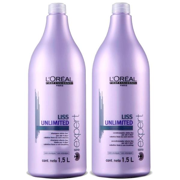 Loreal Kit Liss Unlimited Grande Duo - Loreal Professionnel
