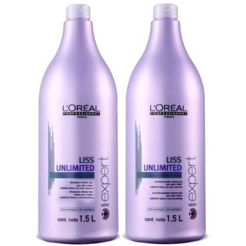 Loreal Kit Liss Unlimited Grande Duo