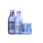 Loreal Kit Shampoo 300ml+cond 200ml+masc 250g Blondifier