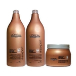 Loreal Kit Shampoo 1,5l + Condicionador 1,5l + Mascara 500g Pos Quimica