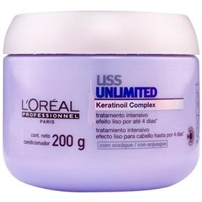 Loreal Liss Unlimited Keratinoil Complex Máscara - 200G