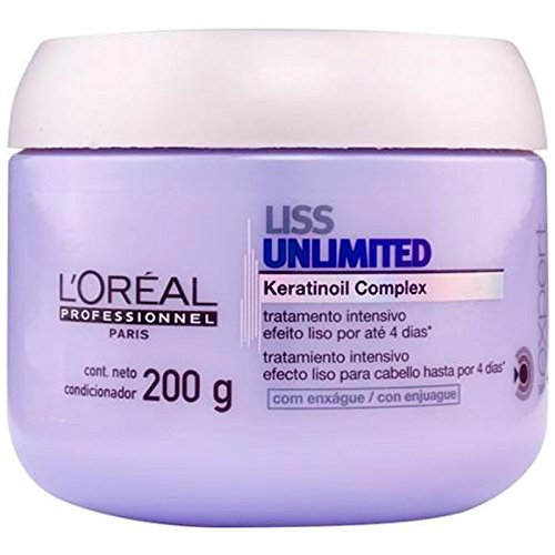 Loreal Liss Unlimited Keratinoil Complex Máscara