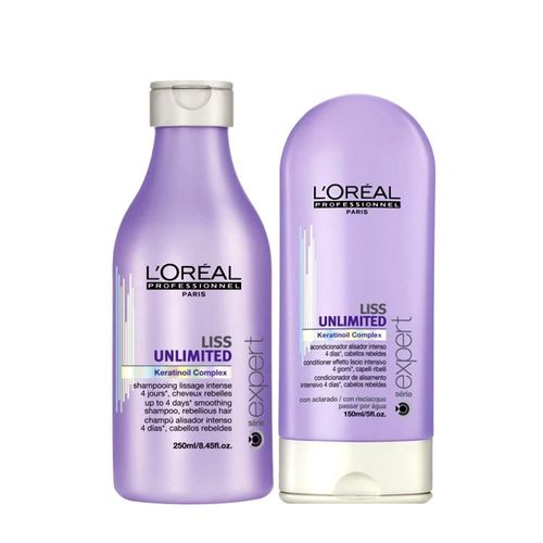 L'oréal Liss Unlimited Kit Duo