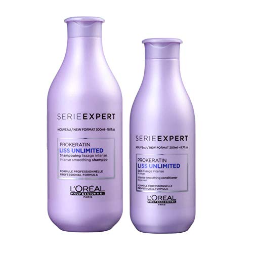 Loreal Liss Unlimited Shampoo 300ml + Cond 200ml
