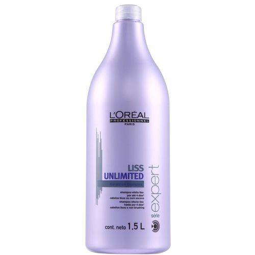 Loreal Liss Unlimited Shampoo Profissional 1500ml - Loreal