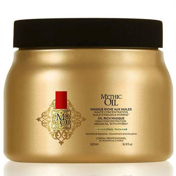 Loreal Mythic Oil Thick Hair Máscara 500ml - Loreal Professionnel