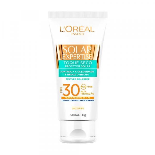 L'Oréal Paris Solar Expertise Facial Toque Seco FPS 30 - Protetor Solar 50g - L'oréal Professionnel