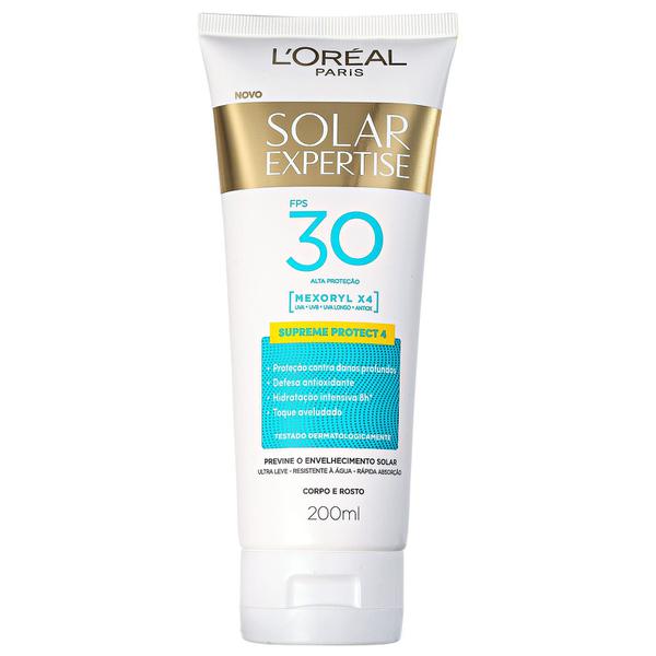 L'Oréal Paris Solar Expertise Supreme Protect 4 FPS 30 - Protetor Solar Facial 200ml