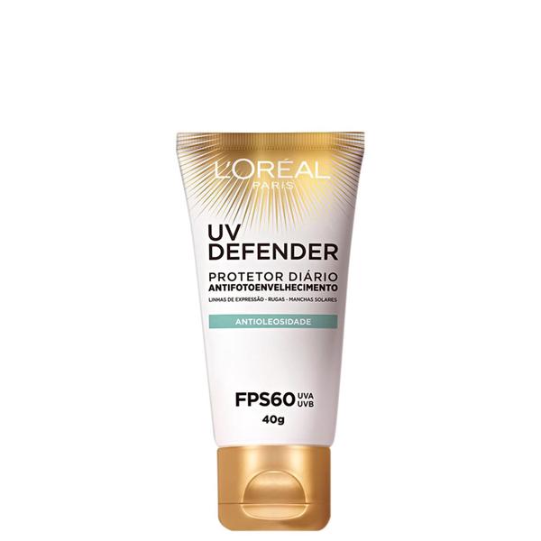 L'Oréal Paris UV Defender Antioleosidade FPS 60 - Protetor Solar Facial 49g