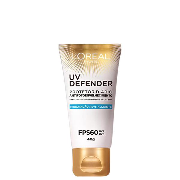L'Oréal Paris UV Defender Hidratação FPS 60 - Protetor Solar Facial 49g