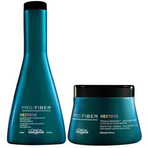 Loreal Pro Fiber Restore Shampoo (250ml) e Máscara (200ml)