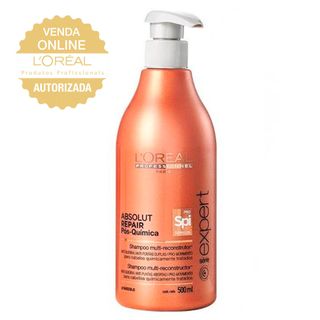 L'Oréal Professionnel Absolut Repair Pós-Química - Shampoo Multi-Reconstrutor 500ml