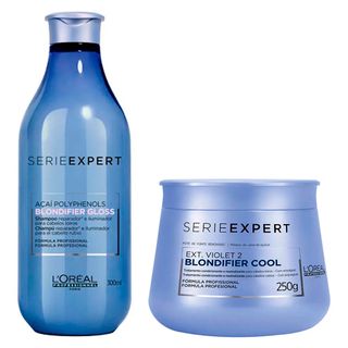 L'Oréal Professionnel Blondifier Kit - Shampoo + Máscara Cool Kit