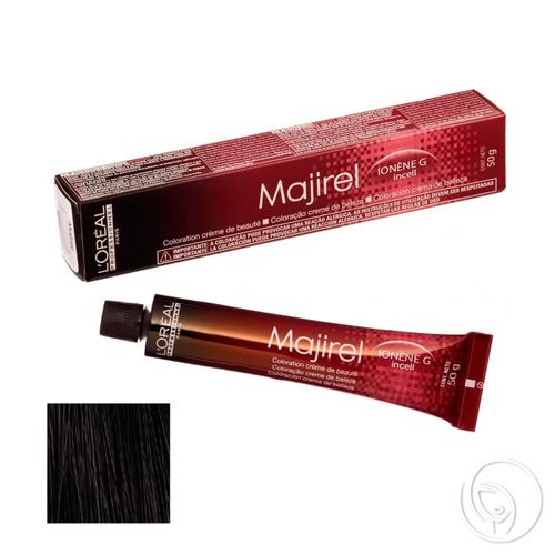 L'oréal Professionnel - Coloração Majirel Nº 1 Preto - 50g