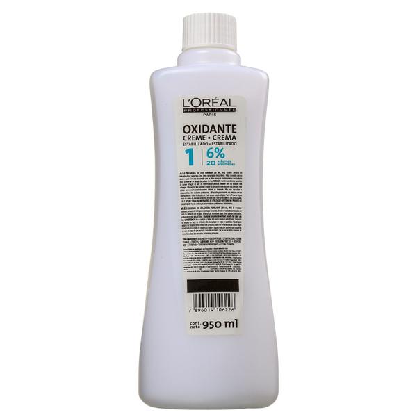LOréal Professionnel Creme 1 - Oxidante 20 Volumes 950ml - L'Oréal Professionnel